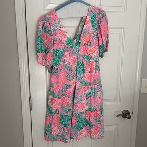 Lilly Pulitzer tie back dress